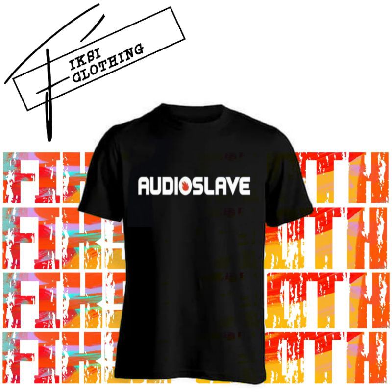 Tshirt Baju Kaos Band Audio Slave - Fiksi Clothing