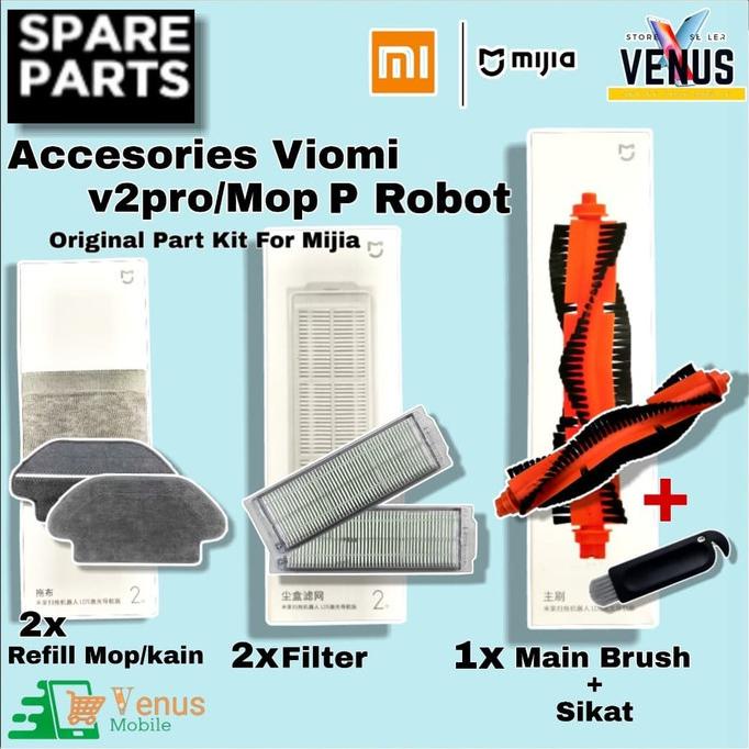Accesories for Xiaomi Viomi V2 Pro / Viomi v3 / Mop P Refill SparePart