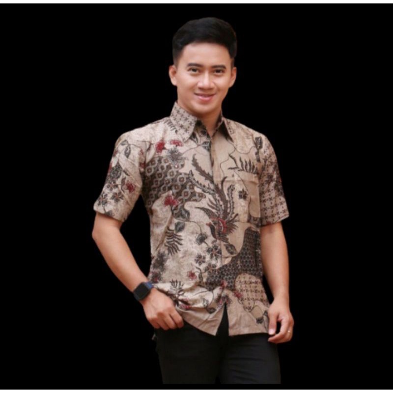 KEMEJA BATIK LENGAN PENDEK BERKUALITAS DAN MURAH