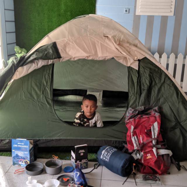 Tenda dome 4-5 orang