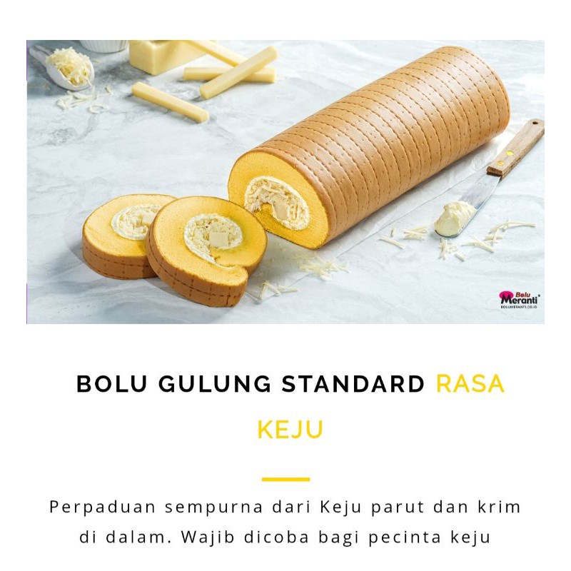 

Bolu Gulung Meranti Special Double Coklat, Keju dan Special Abon ayam