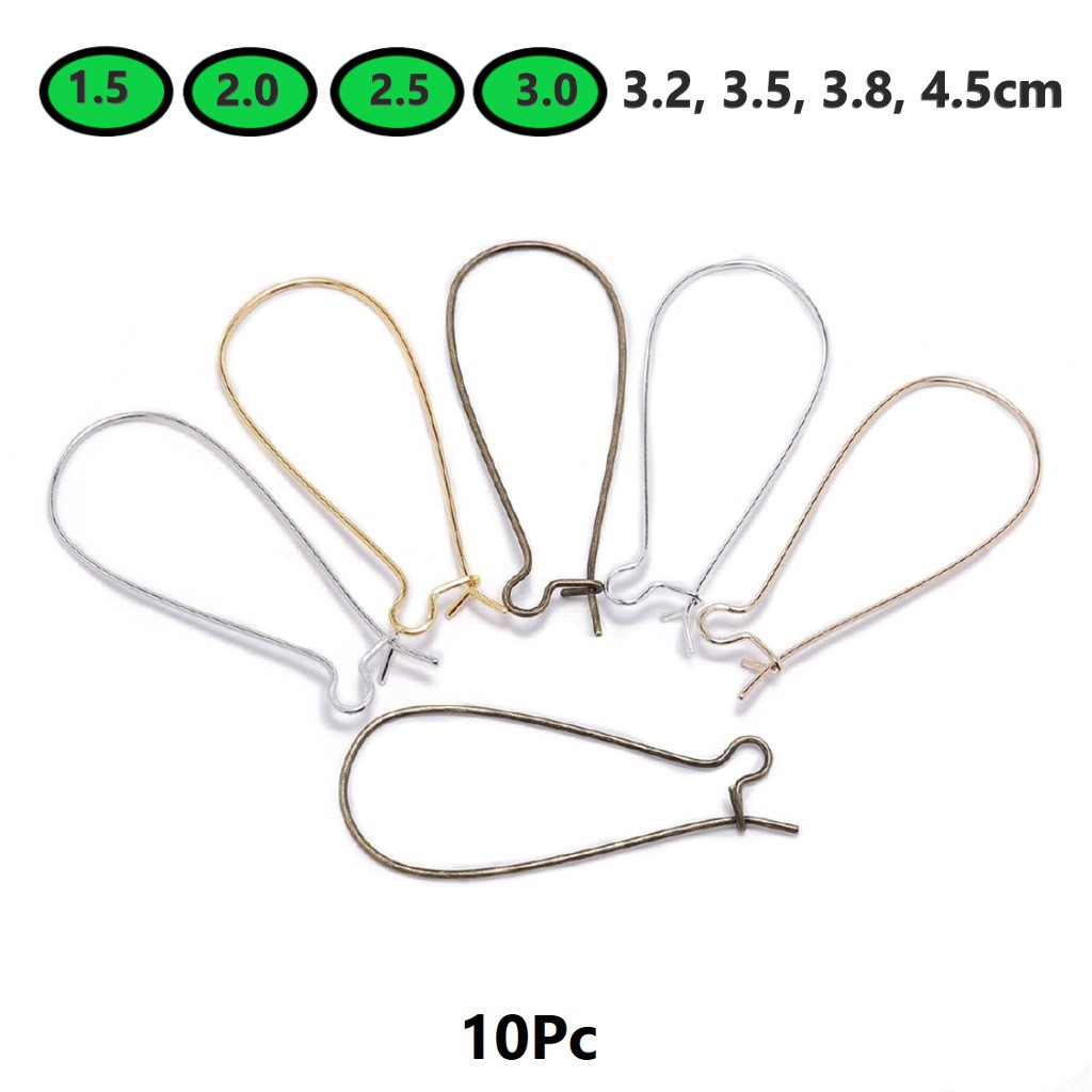 Kait Anting Gesper Model D Uk 1.5-3.0cm, Harga/10pc