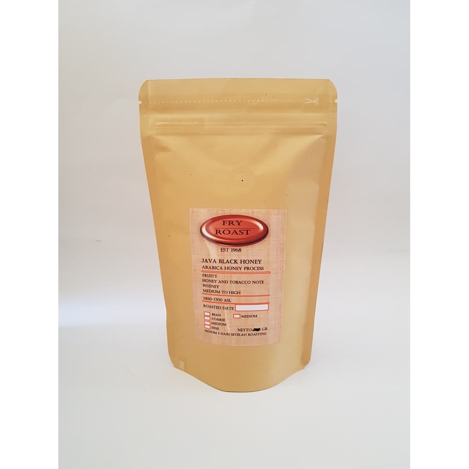 

KOPI ARABIKA JAVA BLACK HONEY 500 GRAM BIJI DAN BUBUK - kkp1263