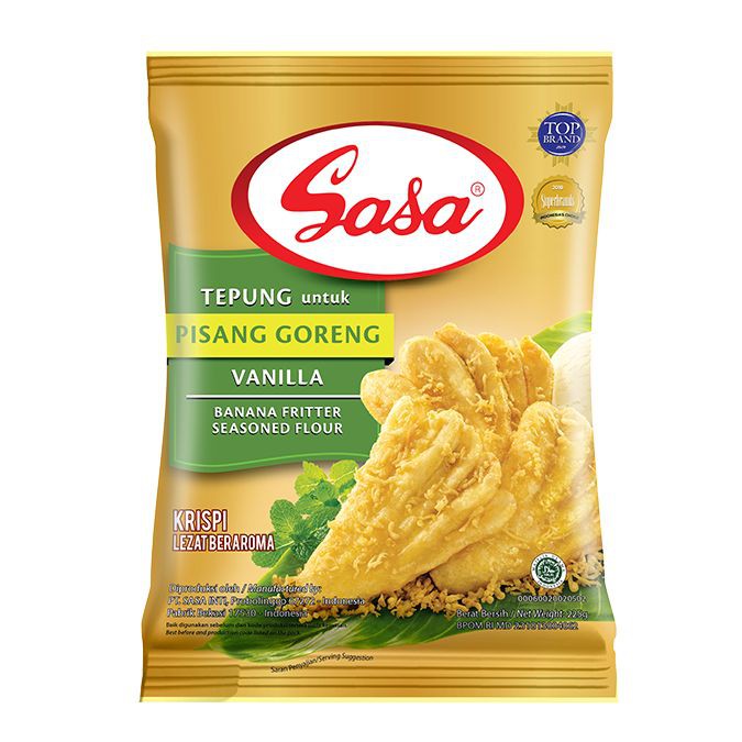 Tepung Bumbu Sasa Pisang Goreng Vanilla 210 Gram