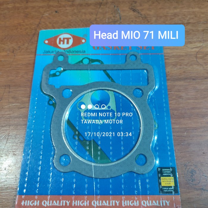 PAKING RACING BLOK HEAD ATAS UKURAN 71 YAMAHA MIO MIO SOUL