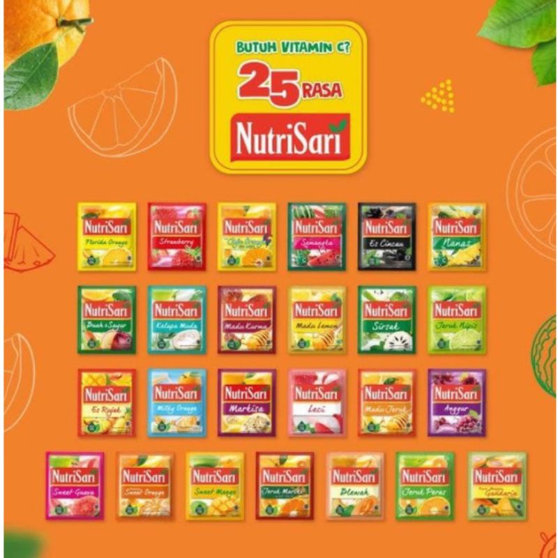 

Nutrisari All Varian Renceng