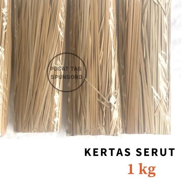 

☃ Kertas Serut 1 Kg / Kertas Cacah / Shredded Paper / Kertas Suwir Packing / Kertas Coklat Serut ➹