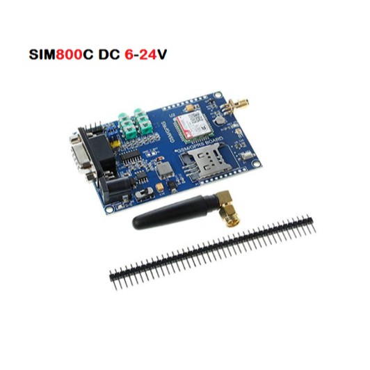 [11-A4] SIM800C Development Board Support GSM GPRS 3.3/5V DC 6-24V