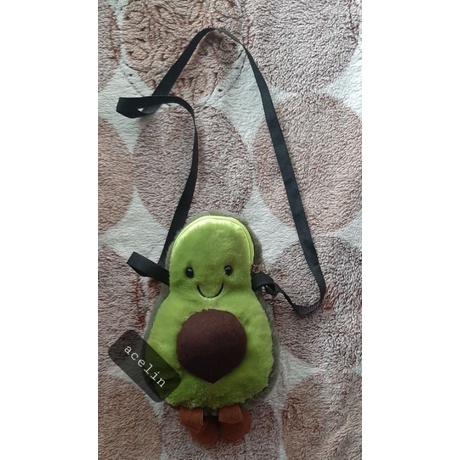 tas selempang anak karakter alpukat