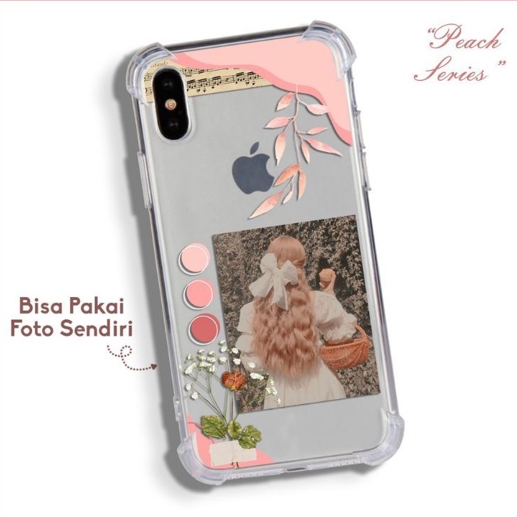 CASE AESTHETIC PINK PASTEL ALL TYPE estetik custom foto iPhone Oppo Samsung Vivo Xiaomi Redmi Realme