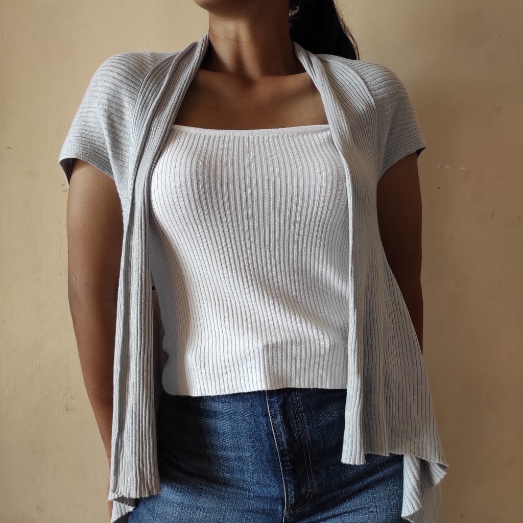 Cardigan Rajut Hiroko Koshino