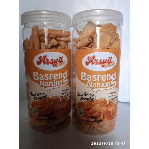 

basreng pedass daun jeruk 200g