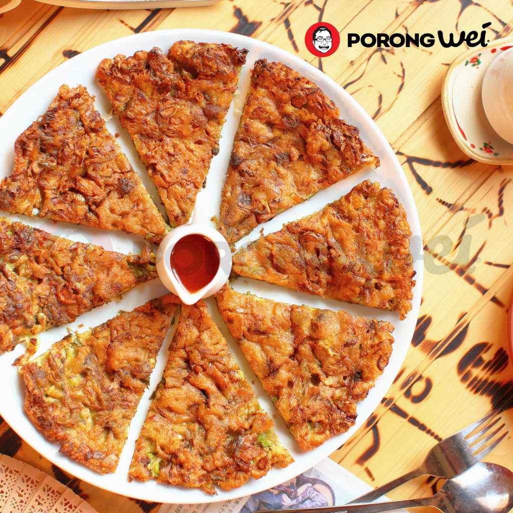 

Tiram Goreng Porong Wei (Oyster Omelette)