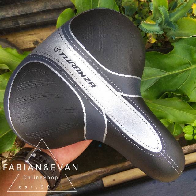 Sadel Jok Sepeda Turanza Busa Tebal Per Empuk