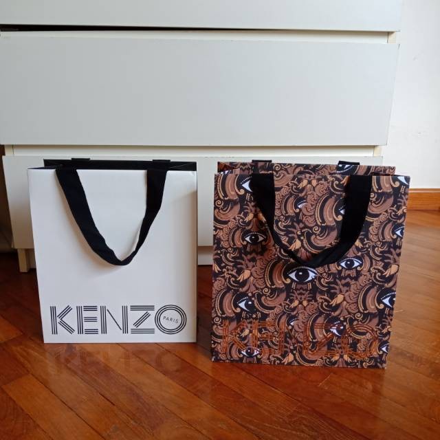 

(TERLARIS) Kenzo paperbag original branded paper bag
