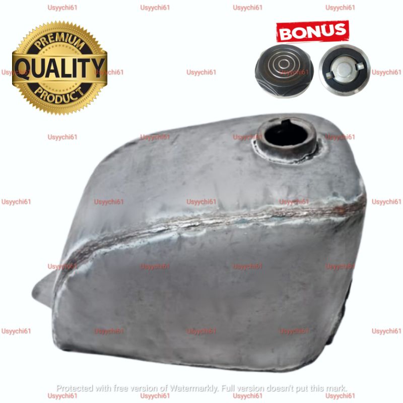 Tangki Bahan Bakar Custom untuk Motor Monkey Gorilla Bahan Galvanis