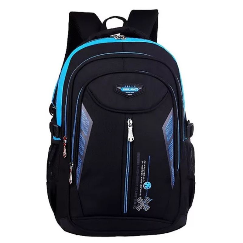 Tas Ransel Sekolah Anak Smp Sd Sport Tas Ransel Anak Laki-Laki Terbaru-Hitam biru