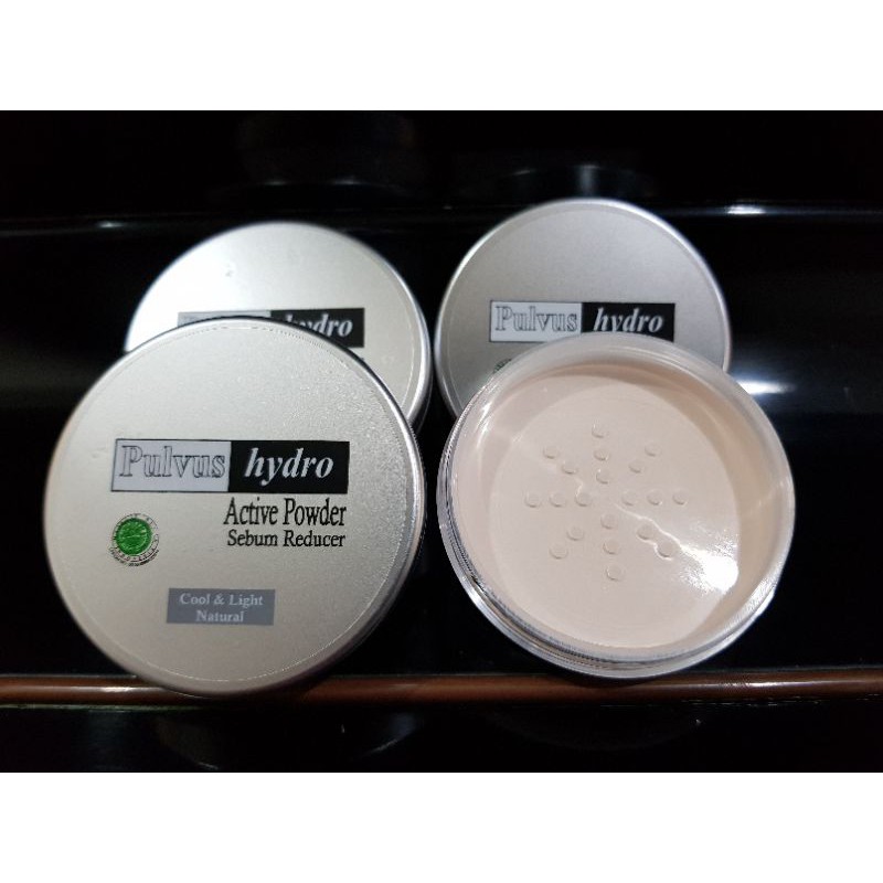 Pulvus Hydro Active Powder Sebum Reducer Natural/Ivory