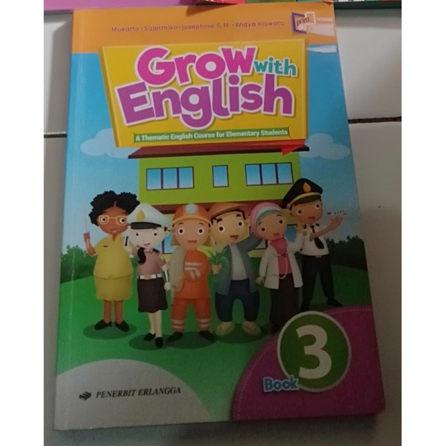 Jual Buku B. Inggris Kelas 3 Sd Second, Grow With English | Shopee ...