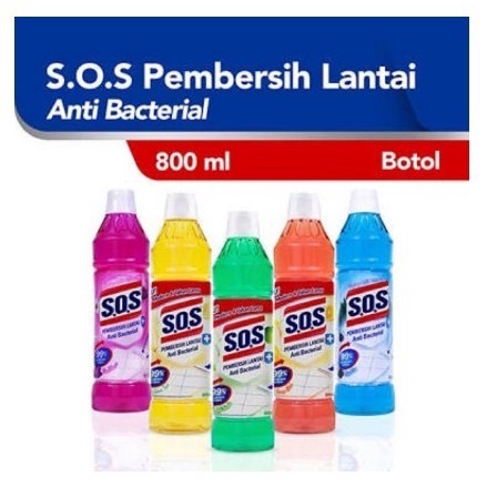Pembersih Lantai SOS 800 ML Botol