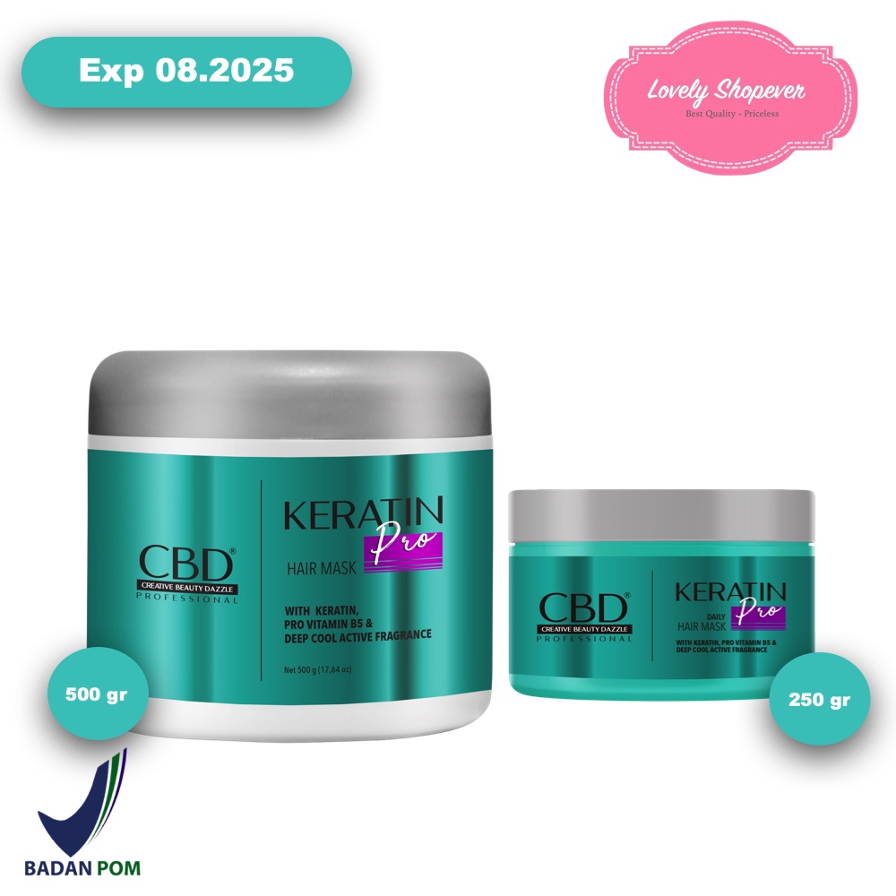 CBD Professional - Keratin Pro Daily Hair Mask 250 gr 500 gr