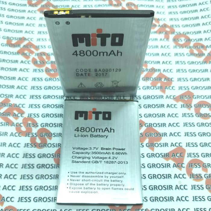 Baterai Battery Double Power MITO A39 Fantasy 4G BA-00129 , BA00129