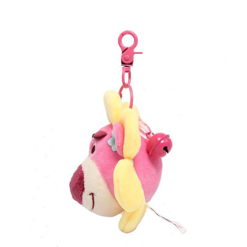 12cm/4.7in Toy Story Series Characters Lots-O'-Huggin'Bear Doll Plush Key Chain Pendant Toy