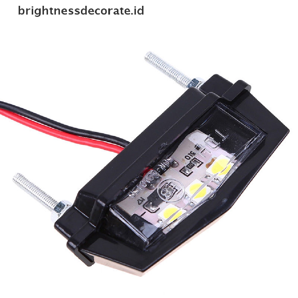 (Birth) Lampu Plat Nomor Belakang Motor 3-led Mini