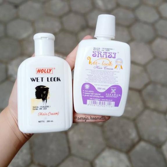 Terbaru,, RATIH WET LOOK 200ML (GANTI HOLLY WET LOOK)