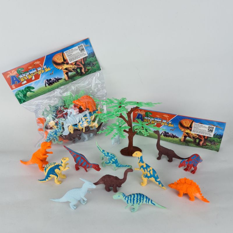  Miniatur  Dinosaurus Mainan  Koleksi Dinosaurus Mini Hewan  