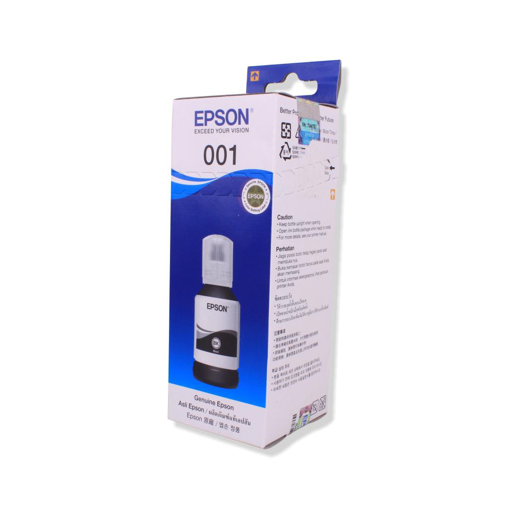 Tinta Epson 001 Original Printer L4150 L4160 L6160 L6170 L6190 Black