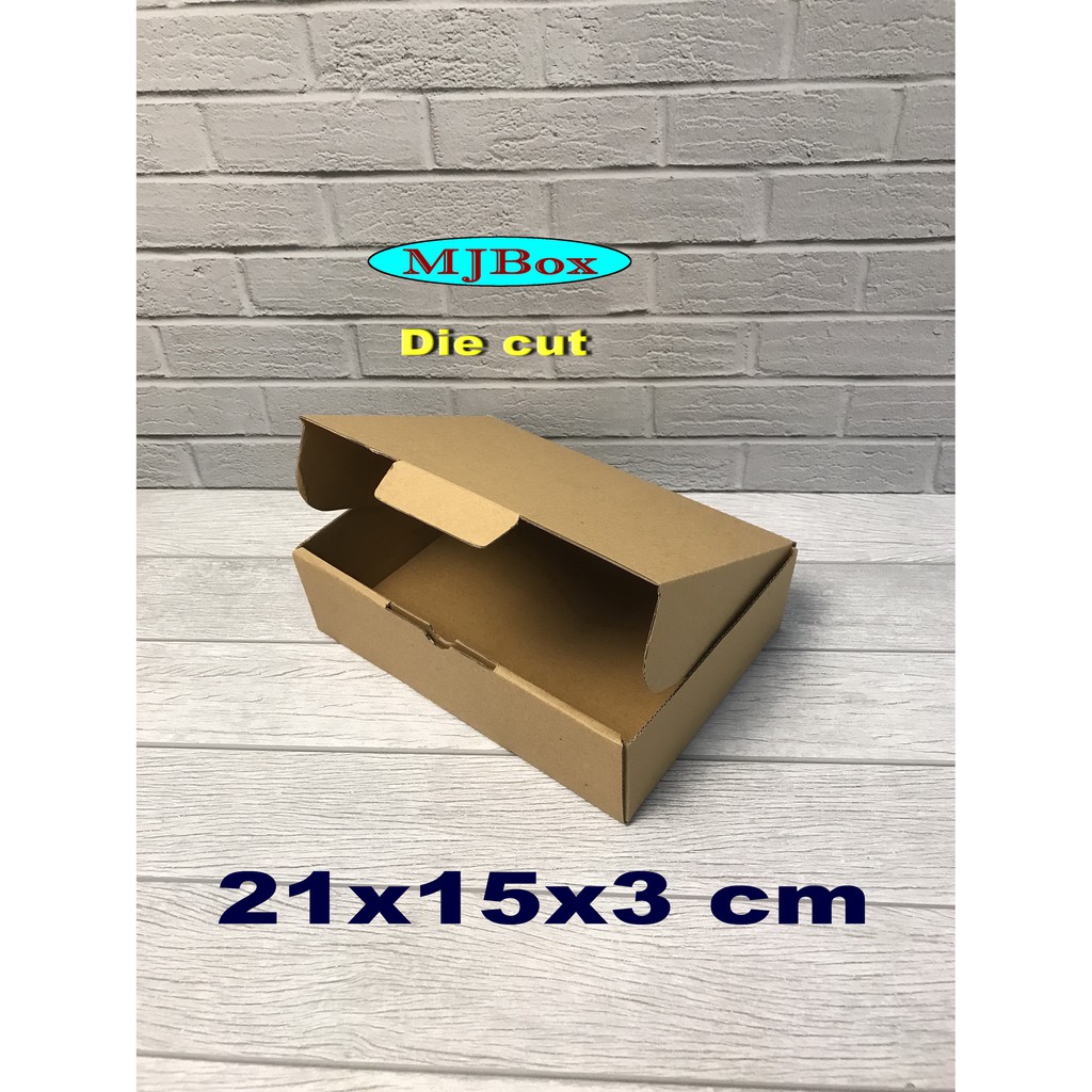 

KARDUS UK. 21x15x3 CM....DIE CUT KARTON BOX UNTUK KOTAK BAJU-AKSESORIS-SOUVENIR DLL MODEL BOX PIZZA