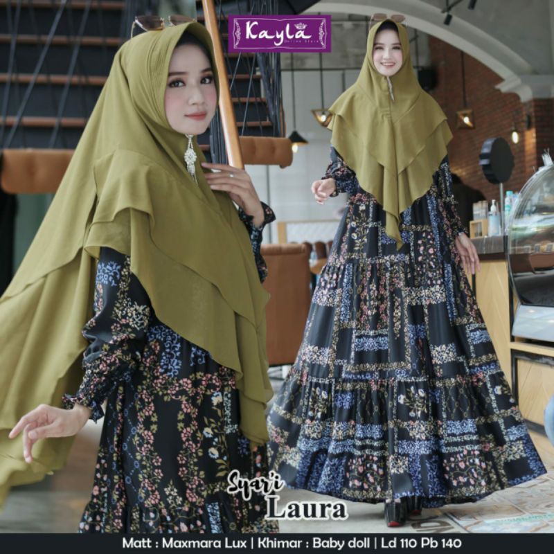 SYARI SET LAURA BY KAYLA