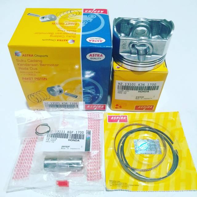 PISTON KIT VARIO 150 FI STD ASPIRA BARANG BERKUALITAS