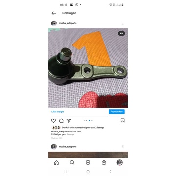 ball joint mazda 323 86-89