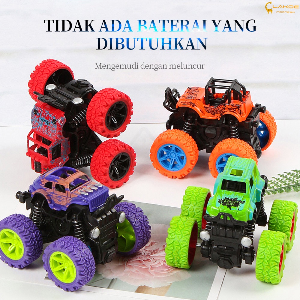 LAKOE Monster Zap Mainan Mobil Jip anak Off Road 4 Drive