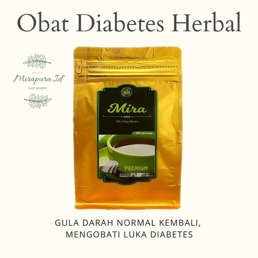 

MIRA TEH DAUN KERSEN DIABETES HERBAL AMPUH