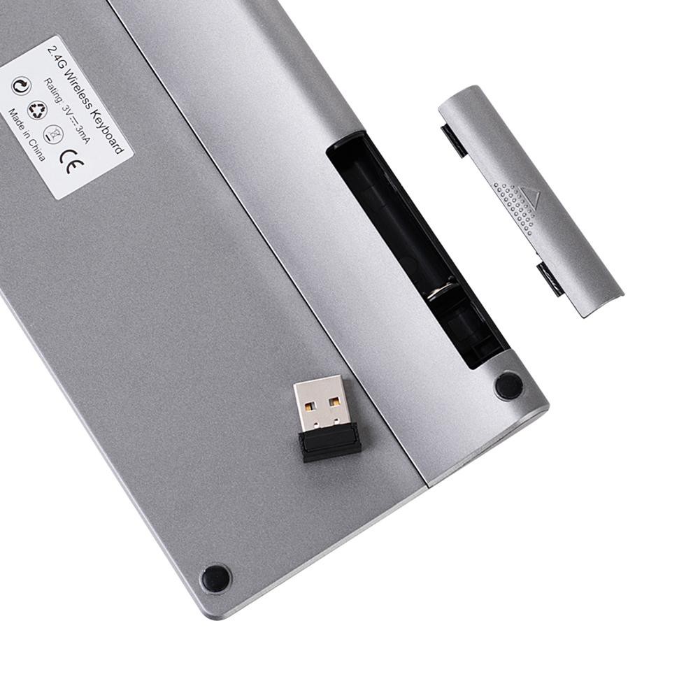 Keyboard Wireless Mini with Trackpad and Numeric Pad 3in1 Function