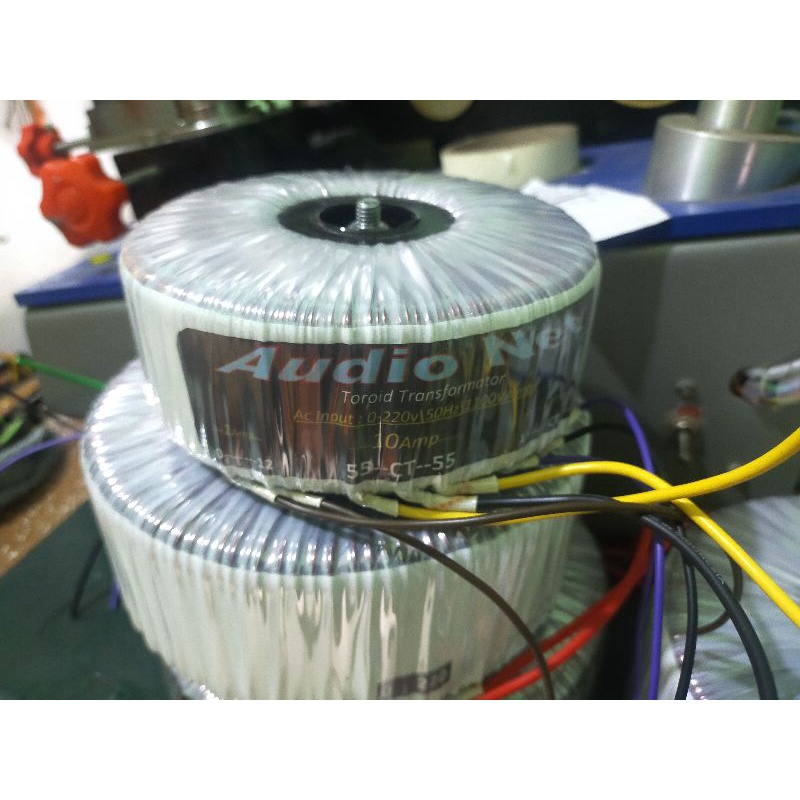 Trafo 10A 45v ct toroid donat 10Amp Audionet