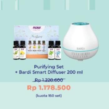 Now Essential Oil Paket Dengan Diffuser Bardi Store_Malfoi