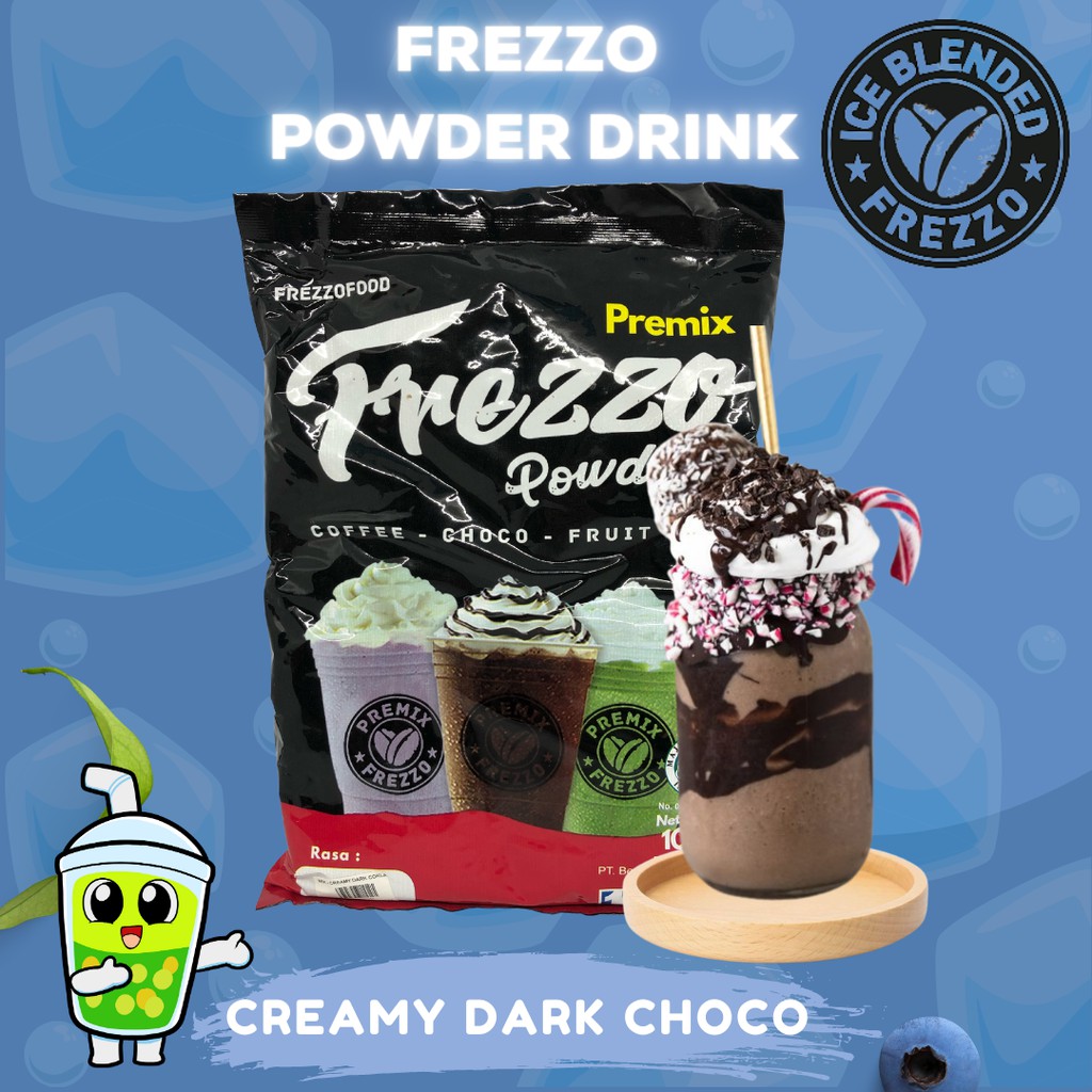 Frezzo Bubuk Minuman Rasa  Creamy Dark Choco / Creamy Dark Choco Powder 1 Kg