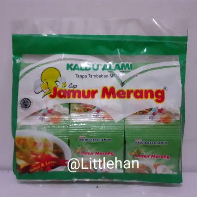 

Kaldu Alami Cap Jamur Merang