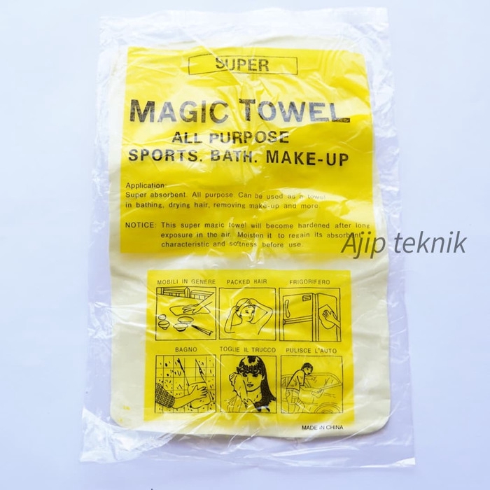 Kanebo Besar Magic Towel Cuci Mobil Kain Lap Air Serat Multi Fungsi