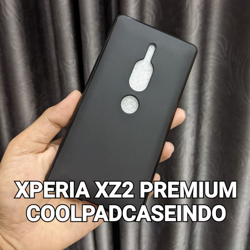 Soft Case Silikon Xperia XZ2 Premium Softbank AU Docomo