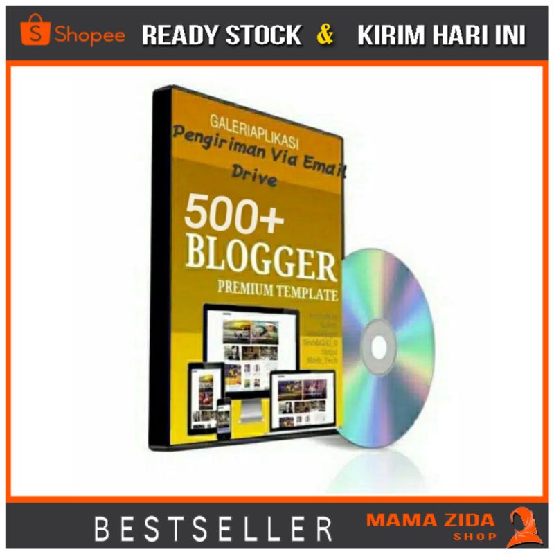 500+ Premium Blogger Template via drive