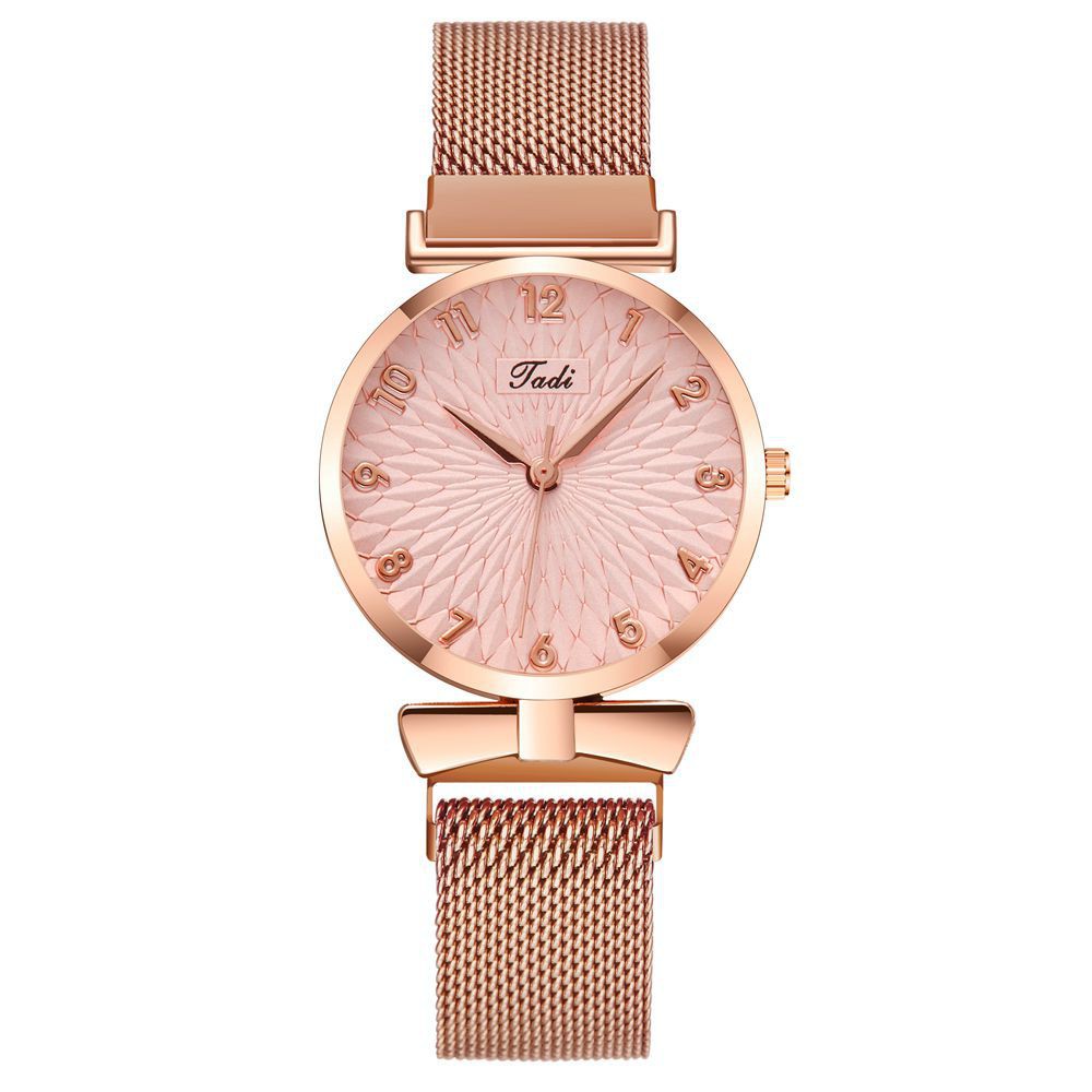 Jam Tangan Wanita Jam027g1 Gold Pink Import Murah Mewah Maranda Premium Anti Air Casual Ori Branded Shopee Indonesia