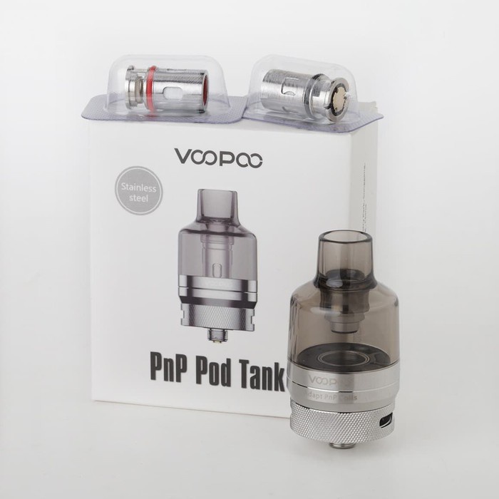 CATRIDGE VOOPOO DRAG PNP POD TANK WARNA PUTIH DENGAN 2 COILS
