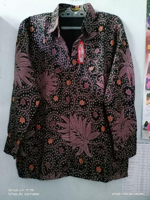 Grosir Murah,batik Pria Katun Solo Puring Premium,konveksi Langsung Toko,kemeja Batik Pria 0001