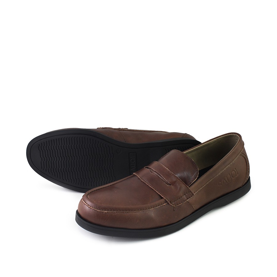 Sepatu Slop Pria Formal Kerja Kantor / SAUQI FOOTWEAR ORIGINAL