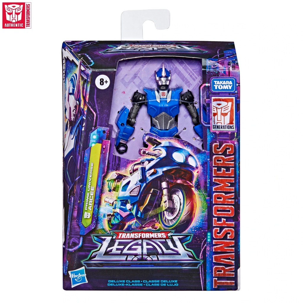 TRANSFORMERS Generations Legacy Deluxe Prime Universe Arcee Action Figure